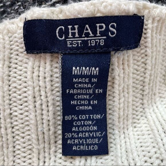 Women’s Chaps Sweater size Medium - Picture 4 of 6